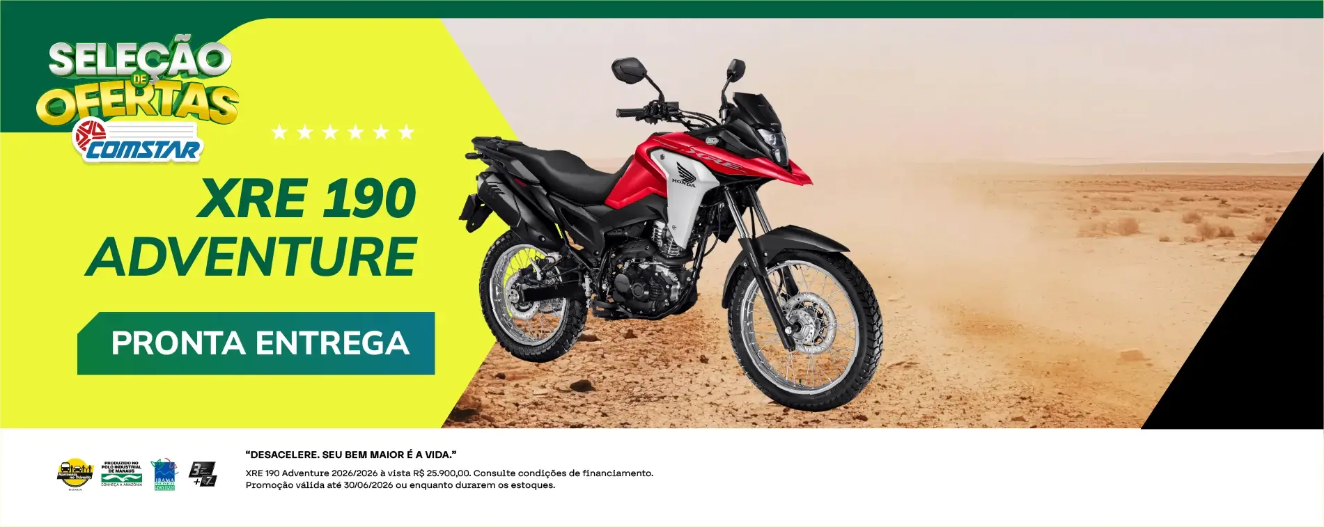 Banner XRE 190 Adventure