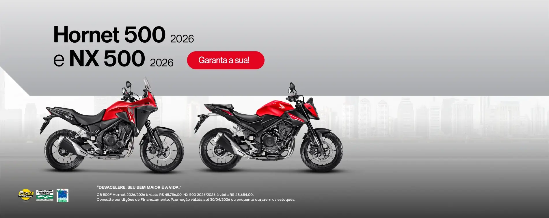 Banner CB 500F Hornet