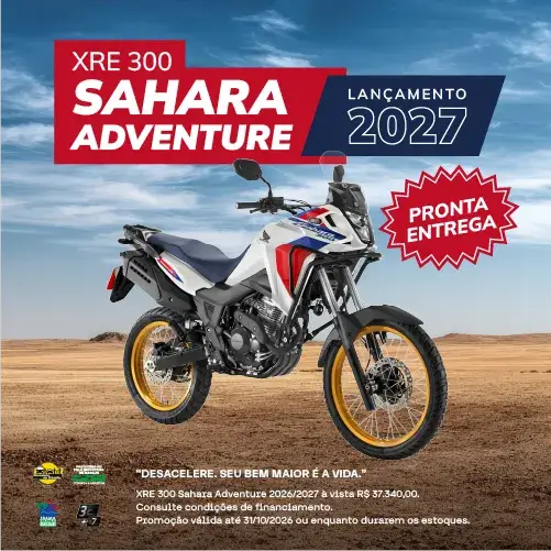 Banner XRE 300 Sahara
