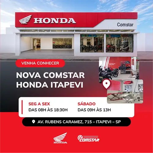 Nova Loja Comstar Honda Itapevi